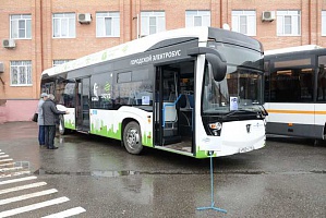 В Подольске представлен новый электробус КАМАЗ